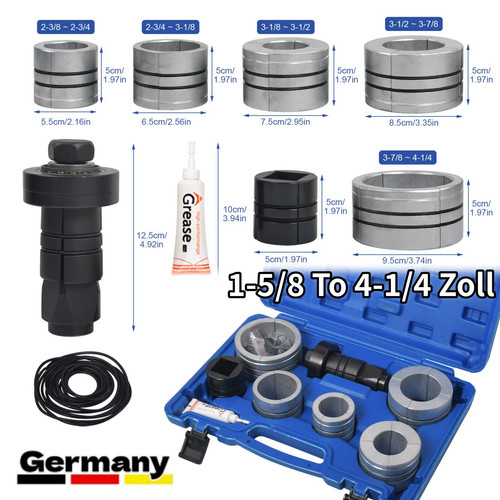 Auspuff rohrweiter set kfz - auspuff,